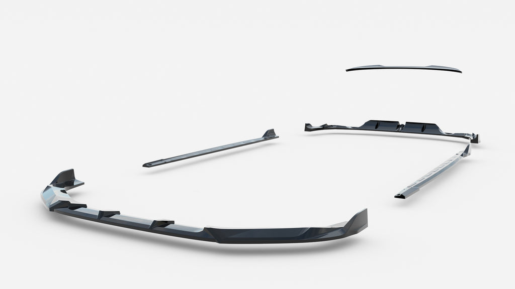 Kit Completo Splitter V.2 compatibile con Audi RS3 Sedan 8Y Facelift (2024-)