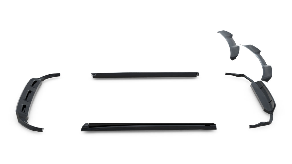 Kit Completo Splitter V.2 compatibile con Audi SQ8 Mk1 (2019-2023)