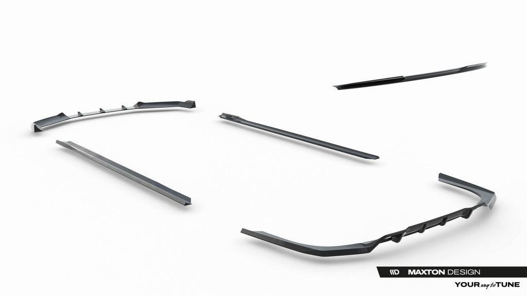Kit Completo Splitter V.2 compatibile con BMW Serie 7 740d M-Pack / 740i M-Pack G70 (2022-2026)