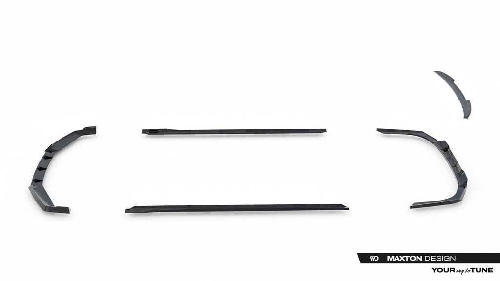 Kit Completo Splitter V.2 compatibile con BMW Serie 7 740d M-Pack / 740i M-Pack G70 (2022-2026)