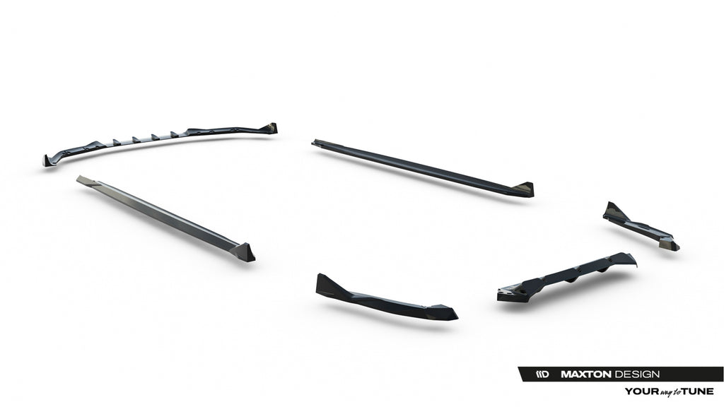 Kit Completo Splitter V.2 compatibile con BMW M5 F90 (2017-2020)