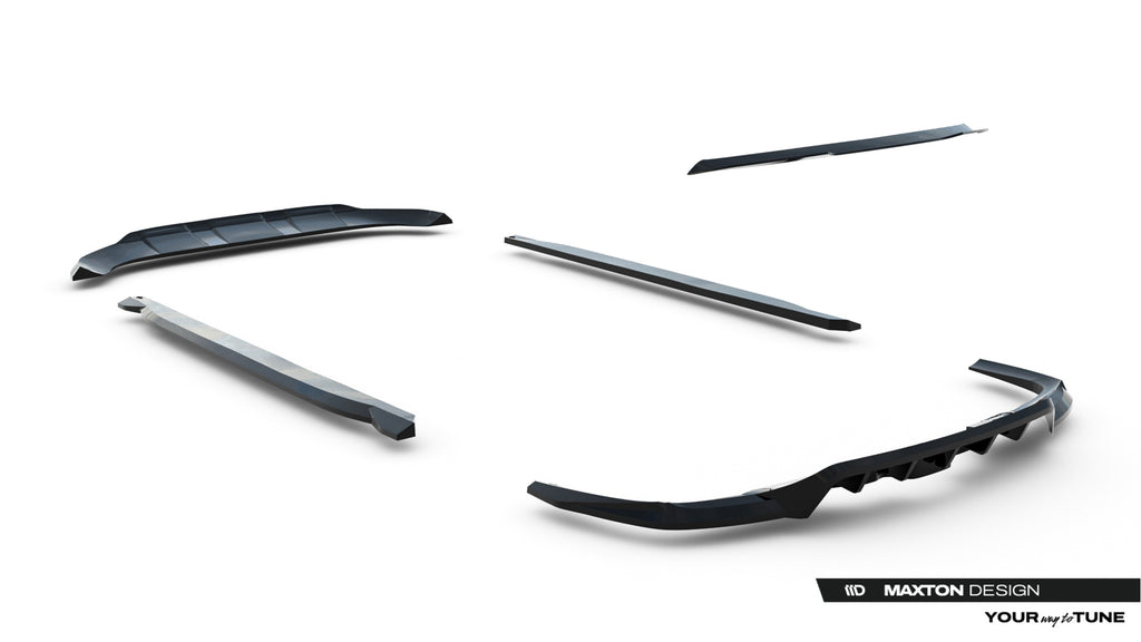 Kit Completo Splitter V.2 compatibile con Mercedes-Benz GLS AMG-Line X167 (2019-2023)