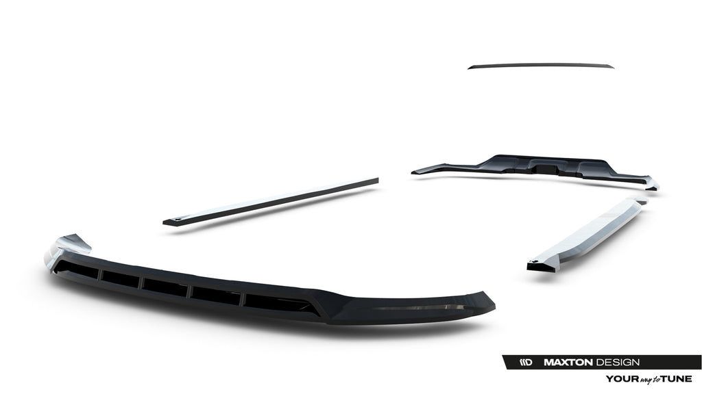 Kit Completo Splitter V.2 compatibile con Mercedes-Benz GLS AMG-Line X167 (2019-2023)