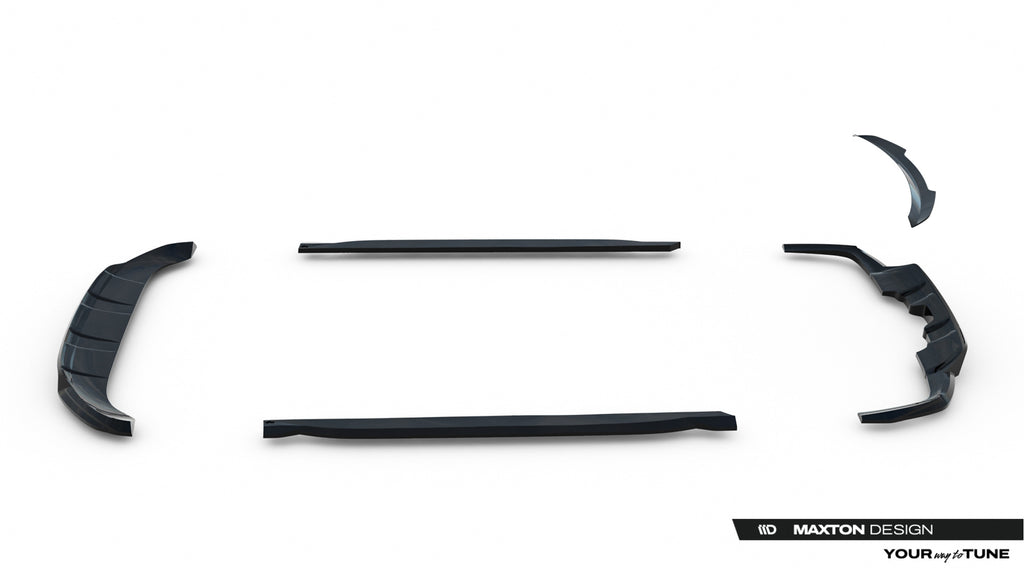 Kit Completo Splitter V.2 compatibile con Mercedes-Benz GLS AMG-Line X167 (2019-2023)