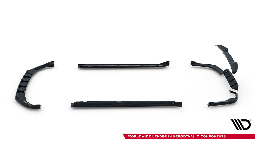 Kit Completo Splitter V.2 compatibile con Skoda Superb Sedan Mk4 (2024-)