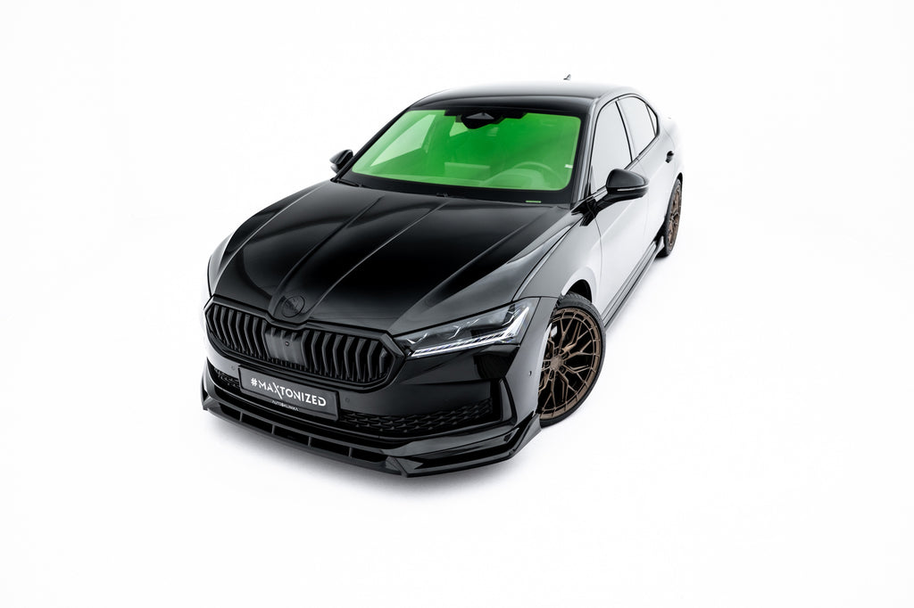 Kit Completo Splitter V.2 compatibile con Skoda Superb Sportline Mk4 (2024-)