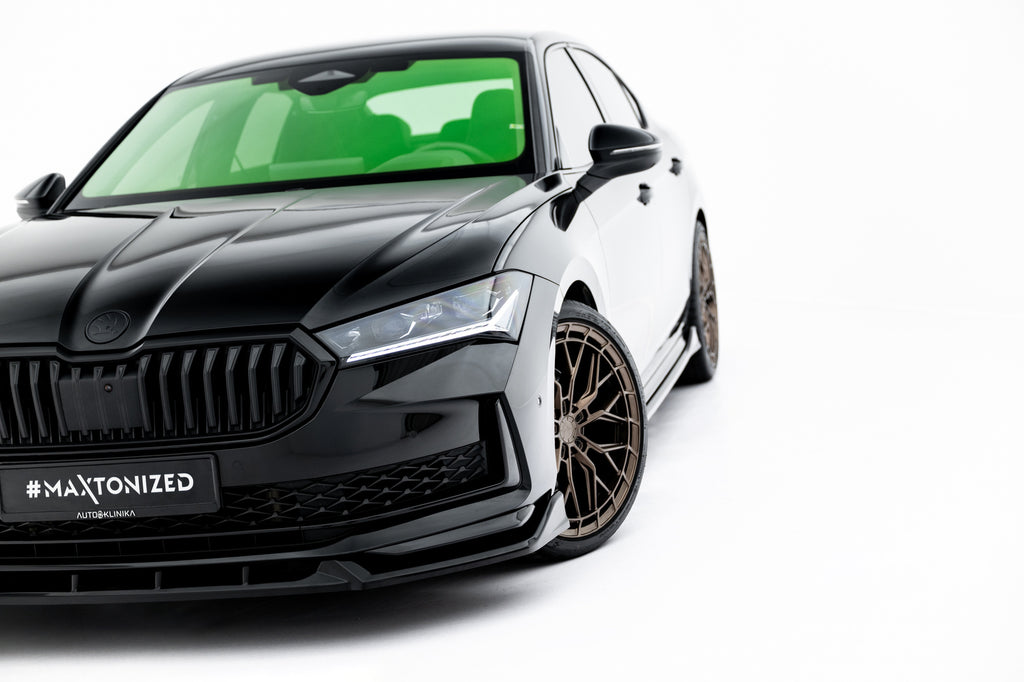 Kit Completo Splitter V.2 compatibile con Skoda Superb Sportline Mk4 (2024-)