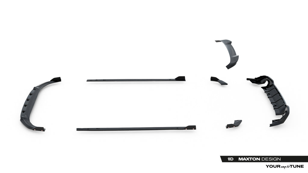 Kit Completo Splitter V.2 Volkswagen Golf GTI Mk8 Facelift (2024-)