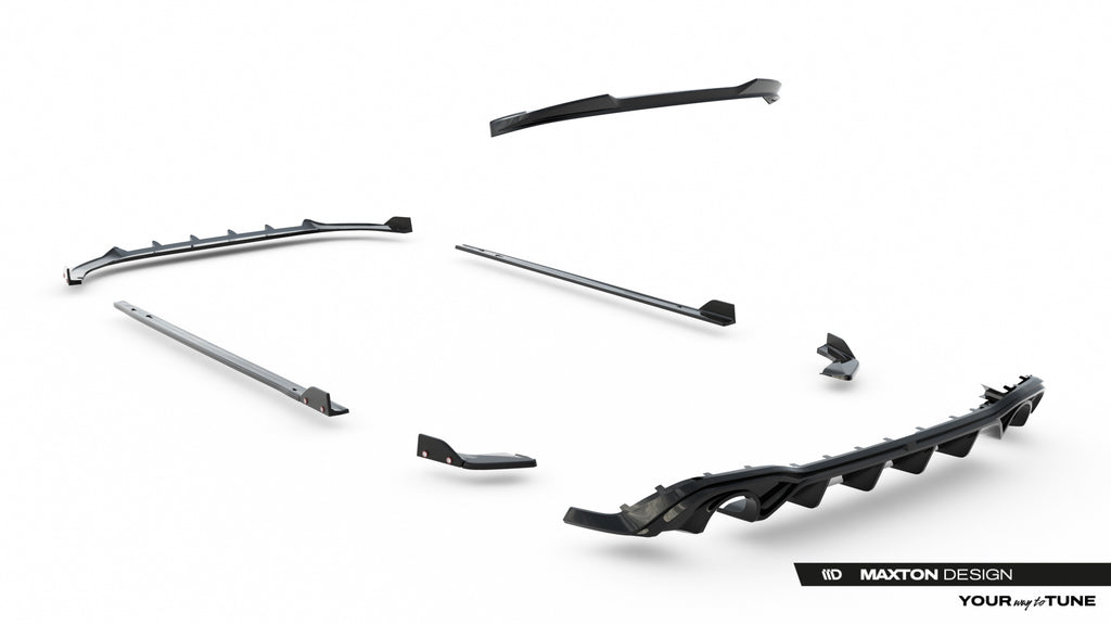 Kit Completo Splitter V.2 Volkswagen Golf GTI Mk8 Facelift (2024-)