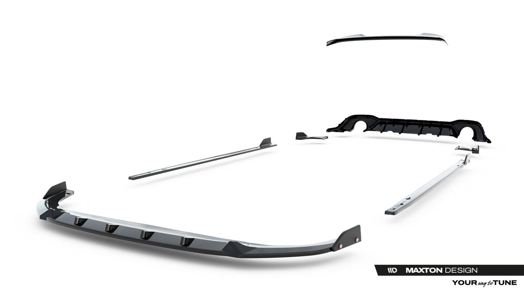 Kit Completo Splitter V.2 Volkswagen Golf GTI Mk8 Facelift (2024-)