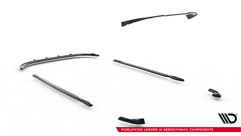 Kit Completo Splitter V.2 Volkswagen Golf R Hatchback Mk8 Facelift (2024-)