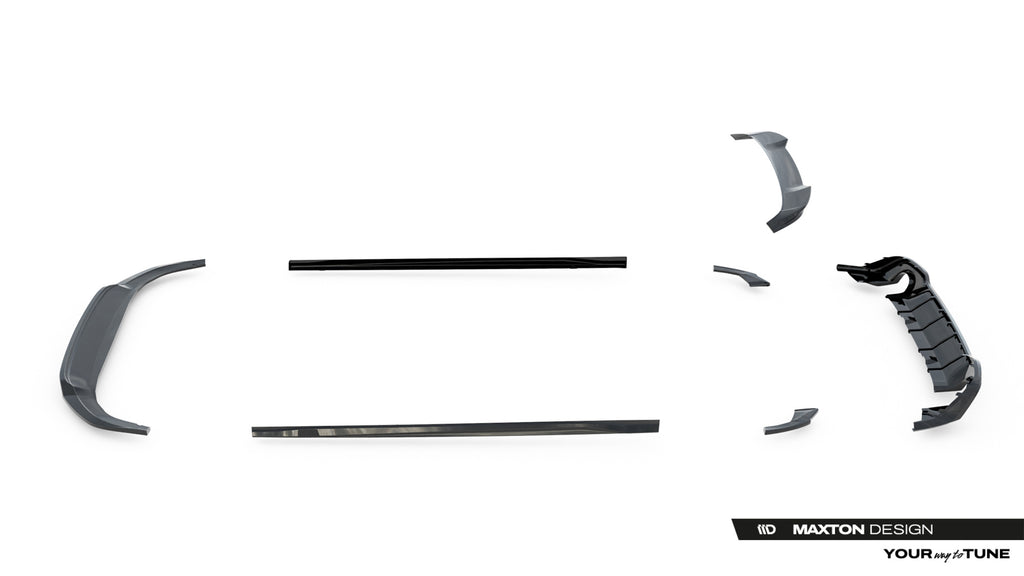 Kit Completo Splitter V.3 Volkswagen Golf GTI Mk8 Facelift (2024-)
