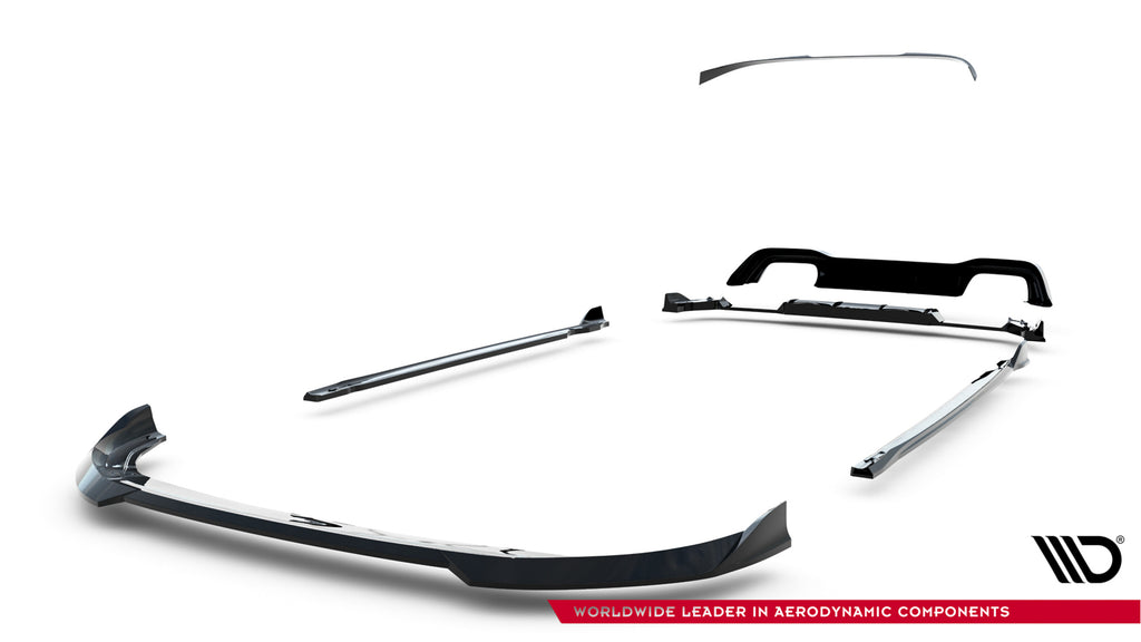 Kit Completo Splitter V.6 Volkswagen Golf R Hatchback Mk8 Facelift (2024-)