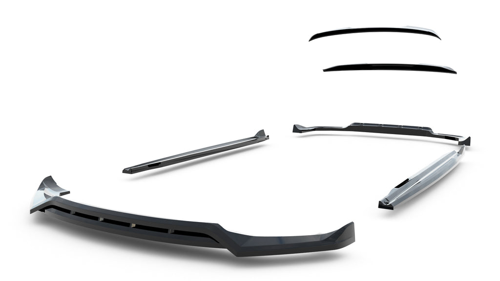 Kit Completo Splitter compatibile con Alfa Romeo Stelvio Quadrifoglio Mk1 (2016-2022)