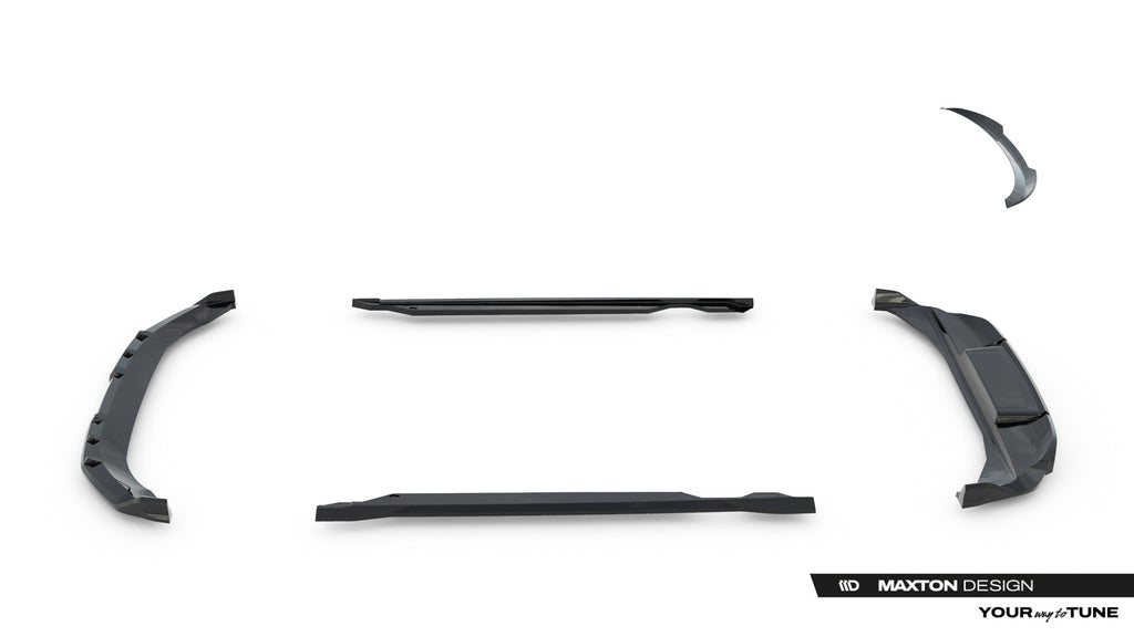Kit Completo Splitter compatibile con Audi Q6 e-tron / SQ6 e-tron S-Line SUV Mk1 (2023-)