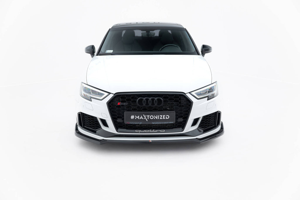 Kit Completo Splitter compatibile con Audi RS3 Sedan 8V Facelift (2016-2020)