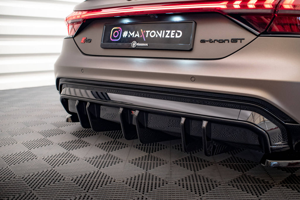 Kit Completo Splitter compatibile con Audi e-tron GT e-Tron RS GT Mk1 (2021-)