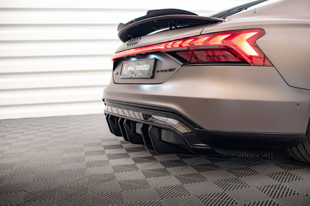 Kit Completo Splitter compatibile con Audi e-tron GT e-Tron RS GT Mk1 (2021-)