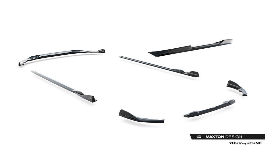Kit Completo Splitter compatibile con BMW Serie 2 M240i Coupe G42 (2021-)