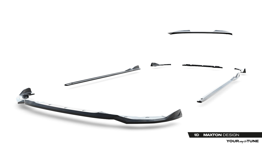 Kit Completo Splitter compatibile con BMW Serie 2 M240i Coupe G42 (2021-)