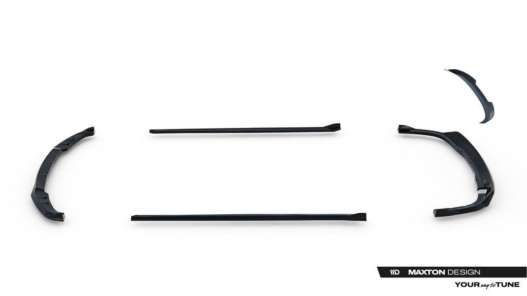 Kit Completo Splitter compatibile con BMW Serie 3 Sportline Sedan F30 (2011-2015)