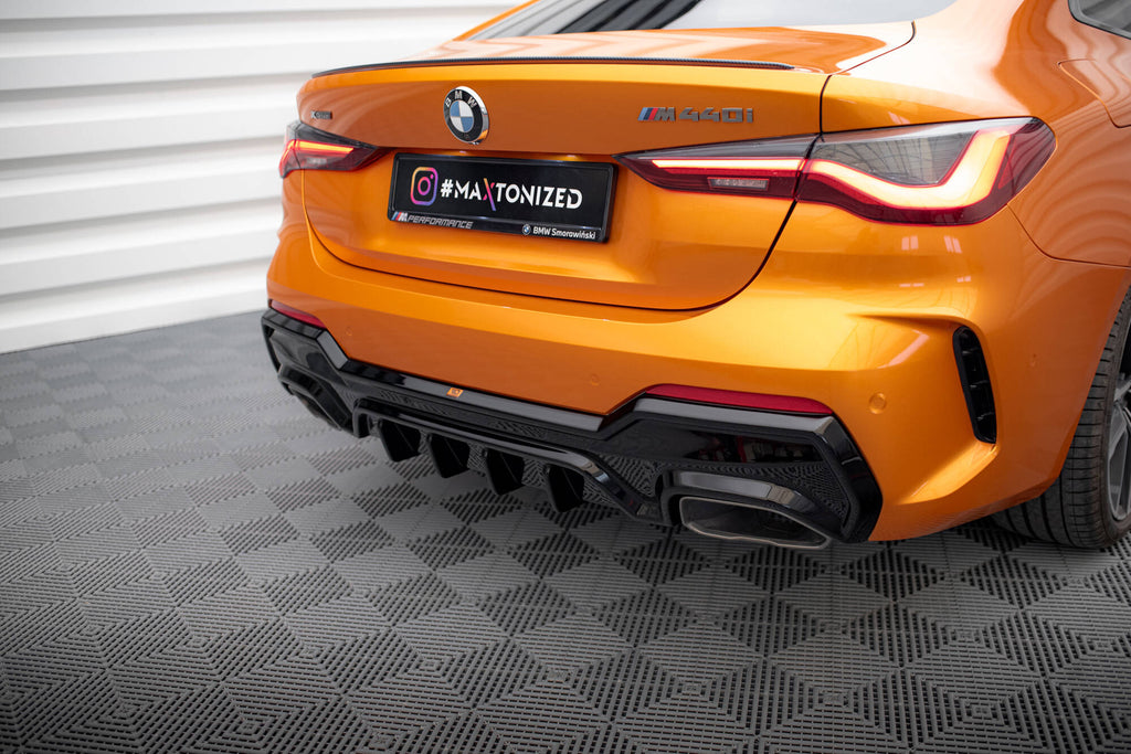 Kit Completo Splitter compatibile con BMW Serie 4 M440i Coupe G22 / G22 Facelift (2020-)