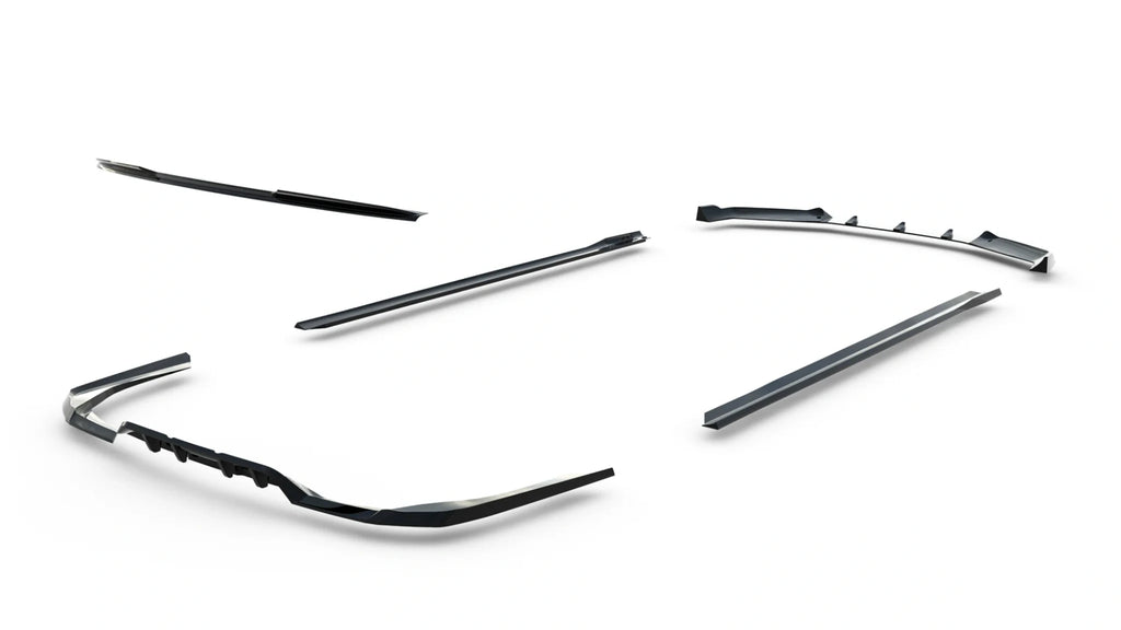 Kit Completo Splitter Maxton Design compatibile con BMW Serie 7 M760e xDrive G70 (2022-)