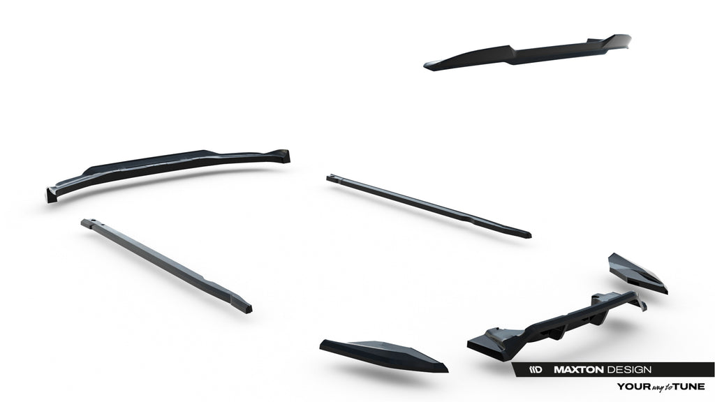 Kit Completo Splitter compatibile con BMW X1 M35i U11 (2022-)