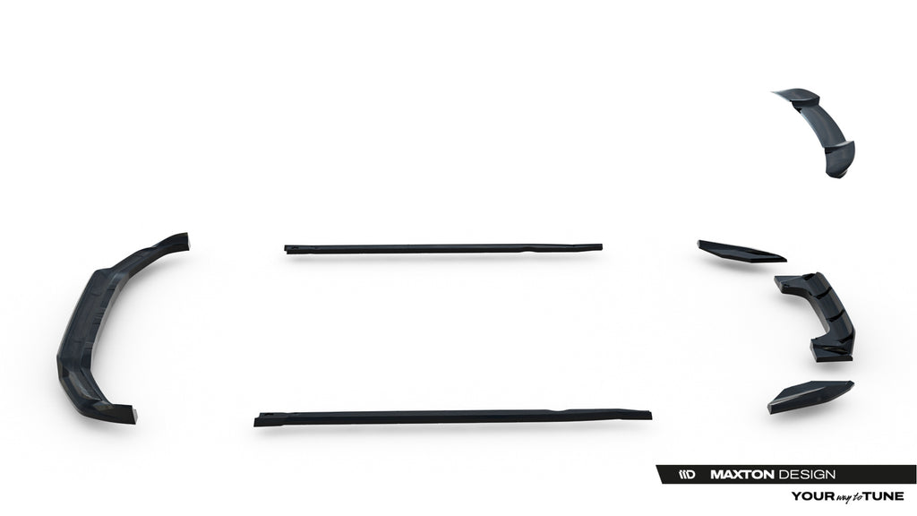Kit Completo Splitter compatibile con BMW X1 M35i U11 (2022-)