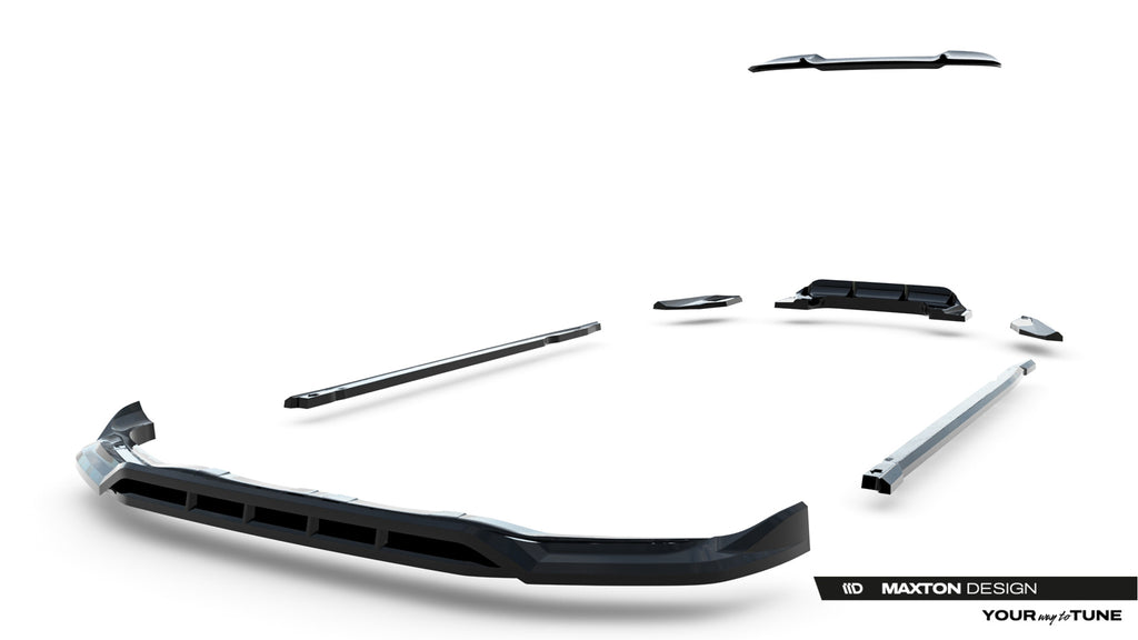 Kit Completo Splitter compatibile con BMW X1 M35i U11 (2022-)