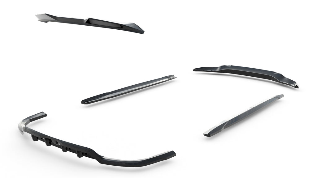 Kit Completo Splitter compatibile con BMW X5 M-Pack G05 (2018-2023)