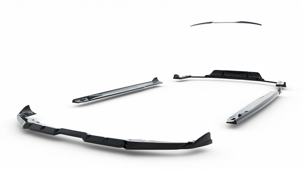Kit Completo Splitter compatibile con BMW X6 M F96 Facelift (2023-)