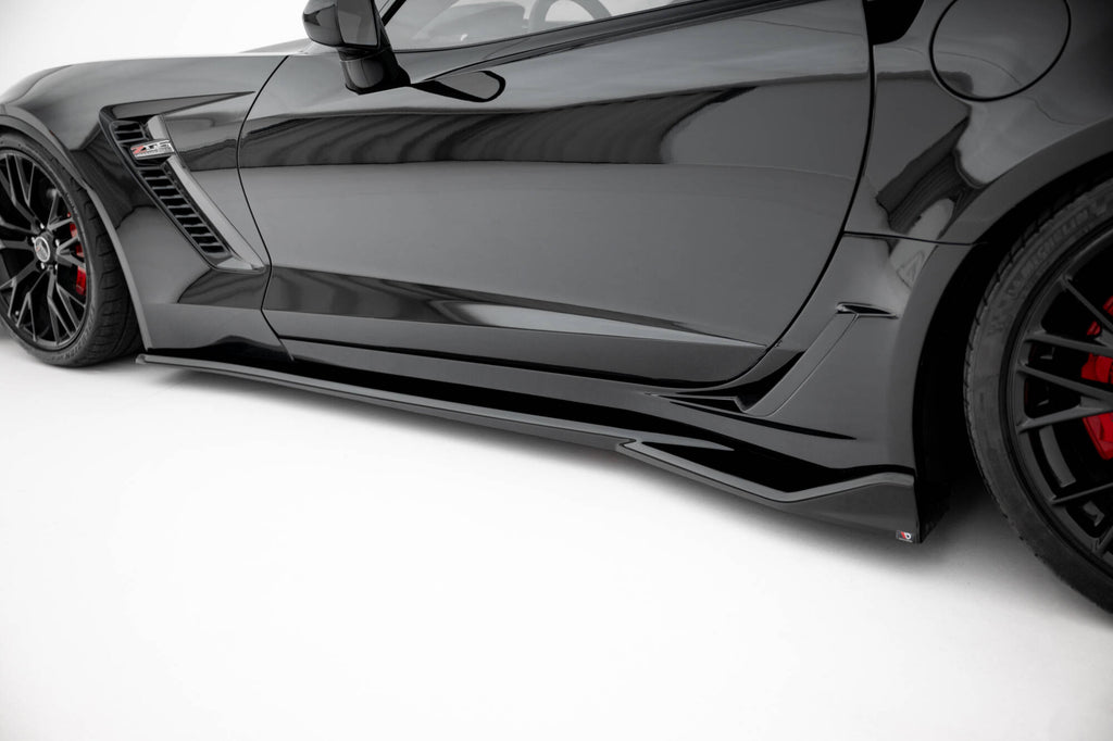 Kit Completo Splitter compatibile con Chevrolet Corvette Z06 C7 (2013-2019)