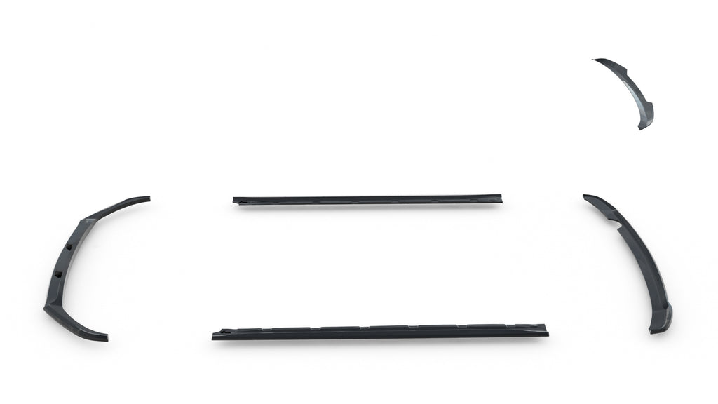 Kit Completo Splitter compatibile con Hyundai i20 Mk2 Facelift (2018-2020)