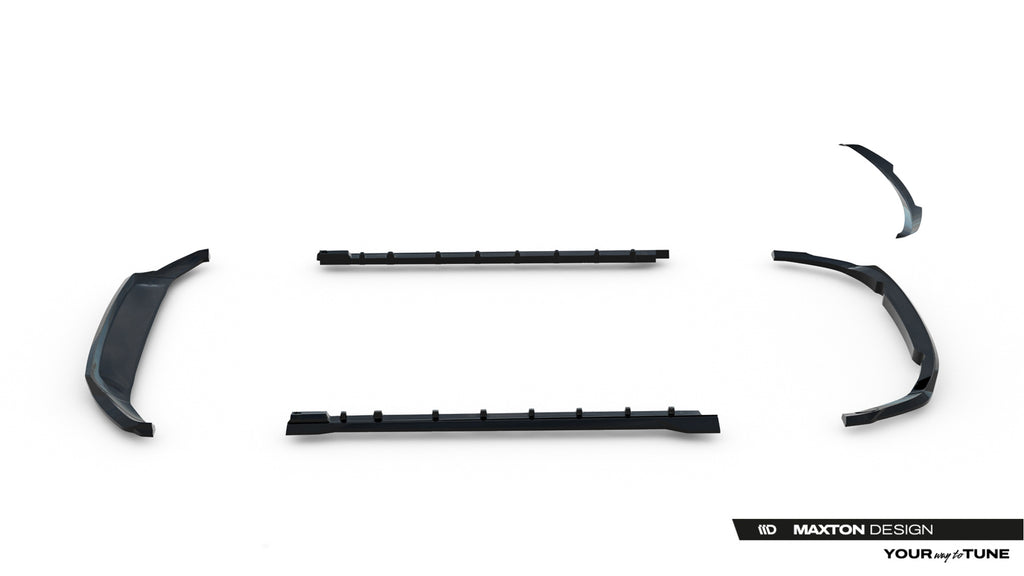Kit Completo Splitter compatibile con Jaguar F-Pace R-Sport X761 Facelift (2020-2025)