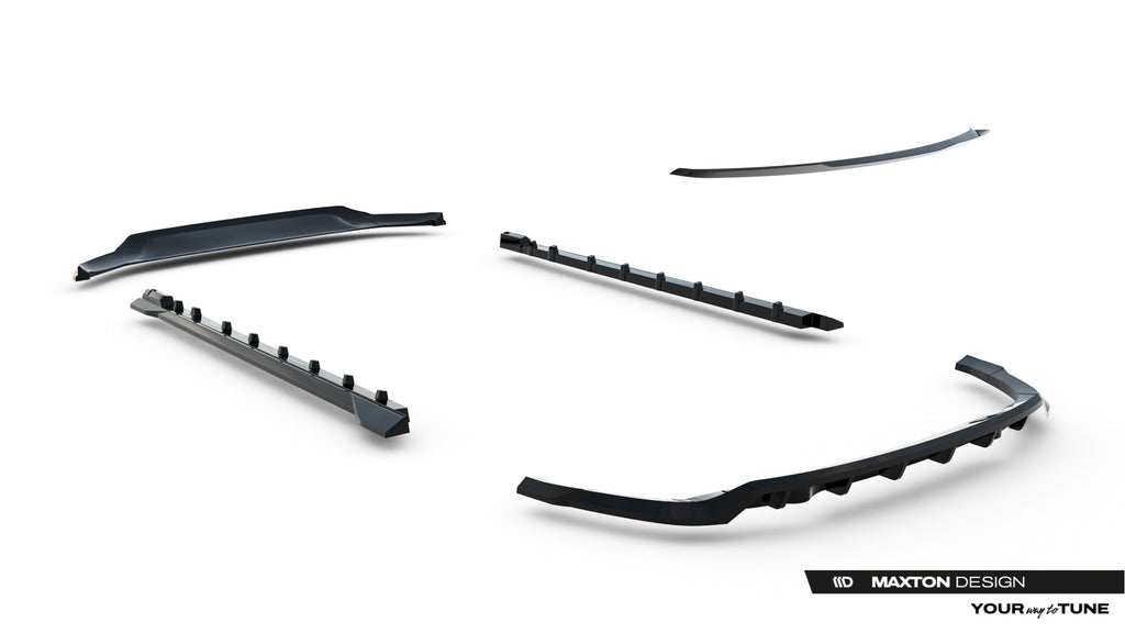 Kit Completo Splitter compatibile con Jaguar F-Pace R-Sport X761 Facelift (2020-2025)