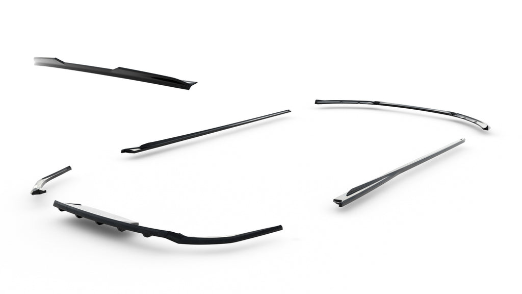 Kit Completo Splitter compatibile con Jaguar XE X760 Facelift (2019-2024)