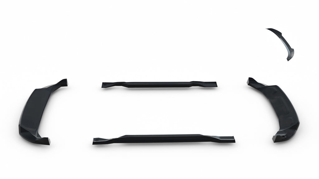 Kit Completo Splitter compatibile con Jeep Compass Limited Mk2 Facelift (2021-)