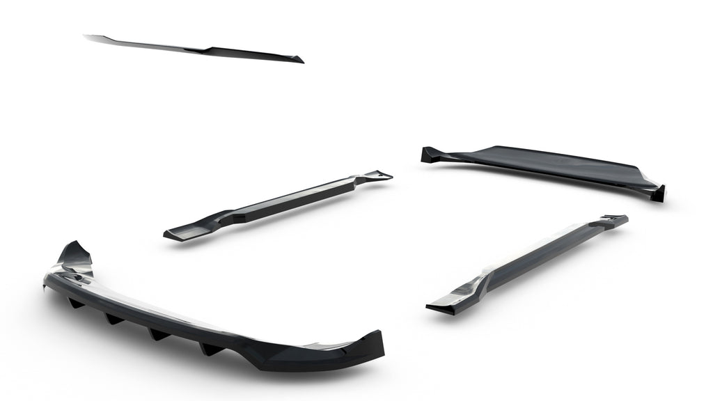 Kit Completo Splitter compatibile con Jeep Compass Limited Mk2 Facelift (2021-)