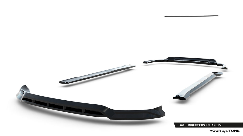 Kit Completo Splitter compatibile con Jeep Grand Cherokee L Mk5 (2021-)