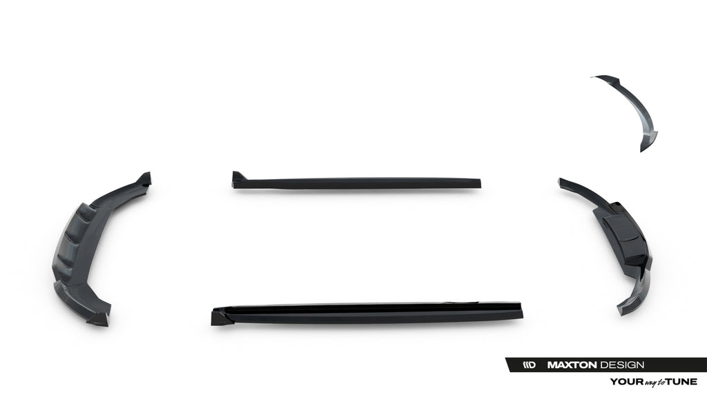 Kit Completo Splitter compatibile con Land Rover Range Rover Evoque Dynamic Mk2 (2018-2023)
