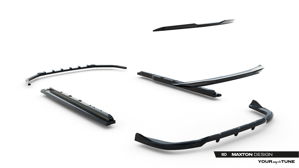 Kit Completo Splitter compatibile con Lexus RX F-Sport Mk4 Facelift (2019-2022)