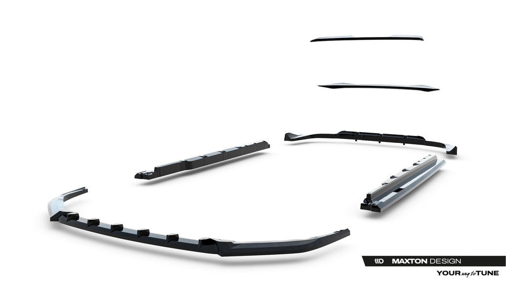 Kit Completo Splitter compatibile con Lexus RX F-Sport Mk4 Facelift (2019-2022)
