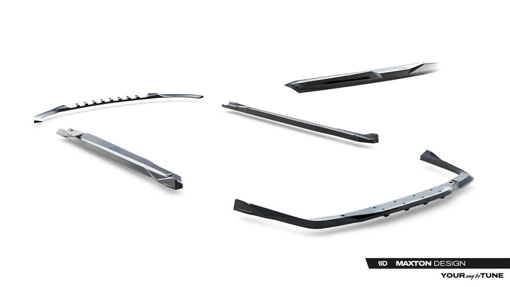 Set di Splitter compatibili con Mercedes-AMG CLE 53 Aero C236 (2024-)