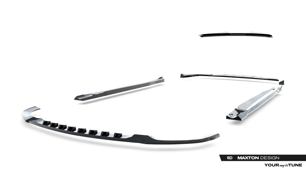 Set di Splitter compatibili con Mercedes-AMG CLE 53 Aero C236 (2024-)