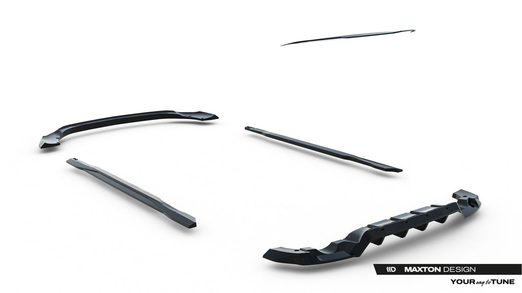 Kit Completo Splitter compatibile con Mercedes-Benz GLA AMG 35 H247 Facelift (2023-2026)