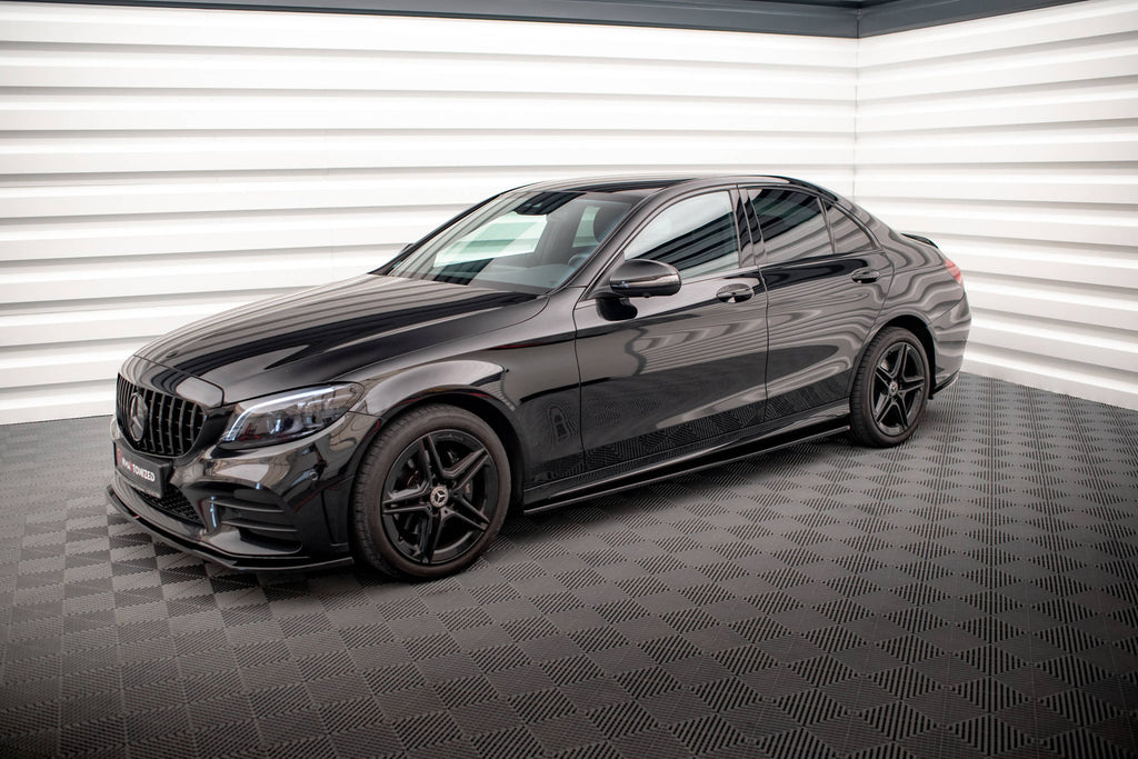 Kit Completo Splitter compatibile con Mercedes-Benz Classe C AMG-Line W205 Facelift / S205 Facelift (2018-2021)