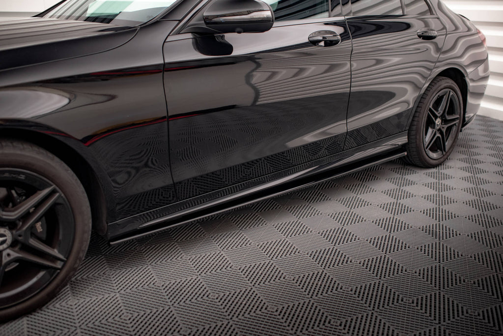 Kit Completo Splitter compatibile con Mercedes-Benz Classe C AMG-Line W205 Facelift / S205 Facelift (2018-2021)