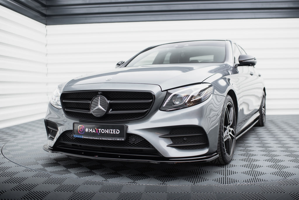 Kit Completo Splitter compatibile con Mercedes-Benz Classe E W213 AMG-Line Sedan W213 (2016-2021)