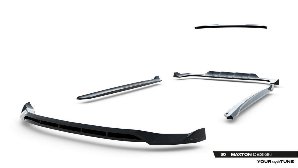 Set di splitter compatibili con Mercedes-Benz GLC Coupé C254 (2022-)